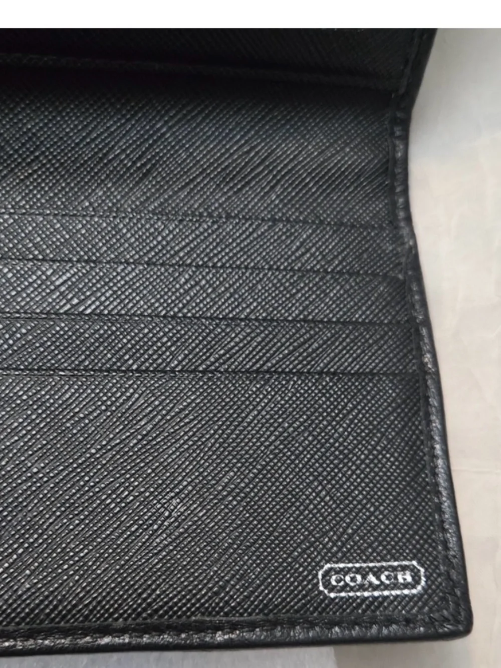 Coach Madison Op Art Trifold Wallet